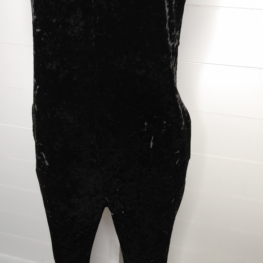 Smash + Tess black velvet romperalls size XS - Picture 6 of 15